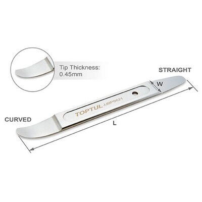 Double End Metal Wedge Pry Tool