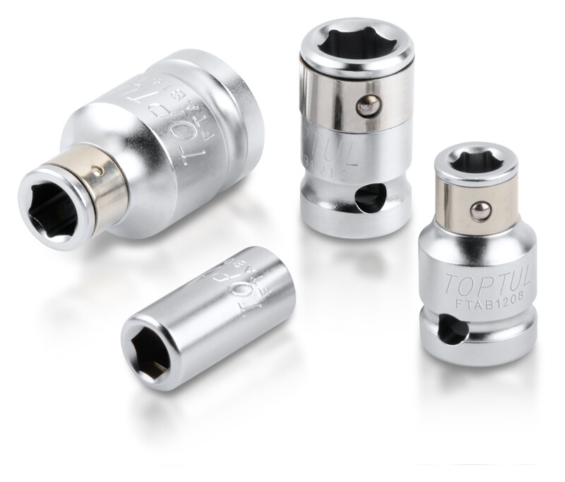 Quick Change Bit Holders(Satin Chrome Finished) 3/8" Dr. x 5/16"