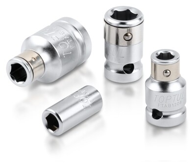 Quick Change Bit Holders(Satin Chrome Finished) 3/8" Dr. x 5/16"