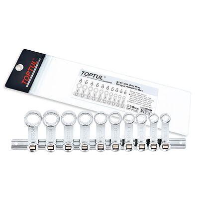 10PCS 3/8" DR. Box End Torque Adapter Set AEBU Series