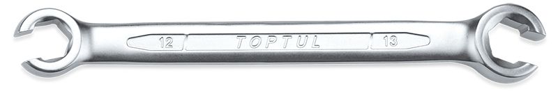 6PT - Flare Nut Wrench - METRIC (Satin Chrome Finished), Size: 8x9