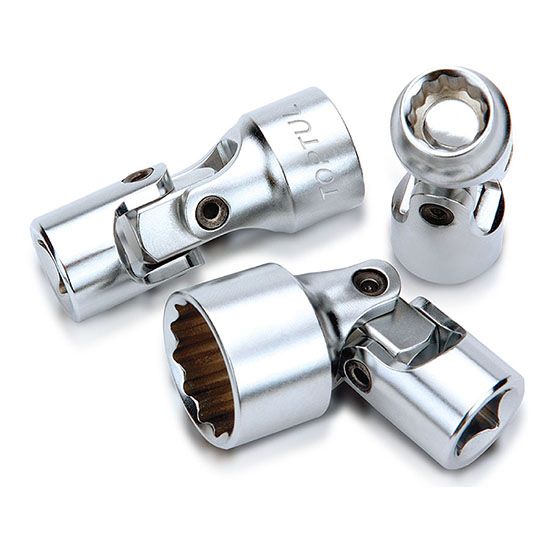 1/4" Drive Flexible 12 pt. SAE sockets