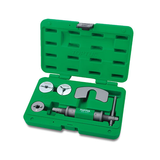 6PCS Right & Left Hand Thread Brake Caliper Rewind Tool Kit  Zinc Phosphate