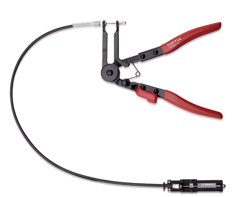 Flexible Hose Clamp Pliers 225mm(L) Black Phosphate