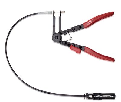 Flexible Hose Clamp Pliers 225mm(L) Black Phosphate