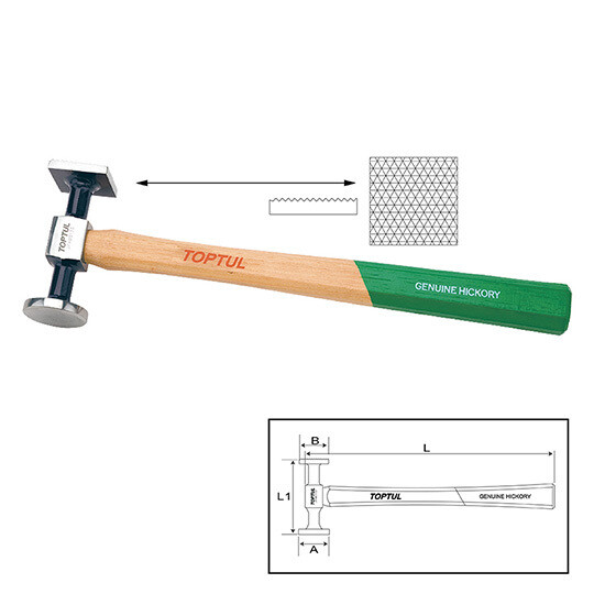 Heavy Shrinking Hammer Angle Milled Face L=330mm