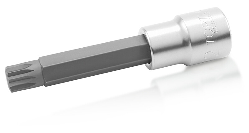 1/2" Drive 100mm Long Spline Triple Square Bit Sockets
