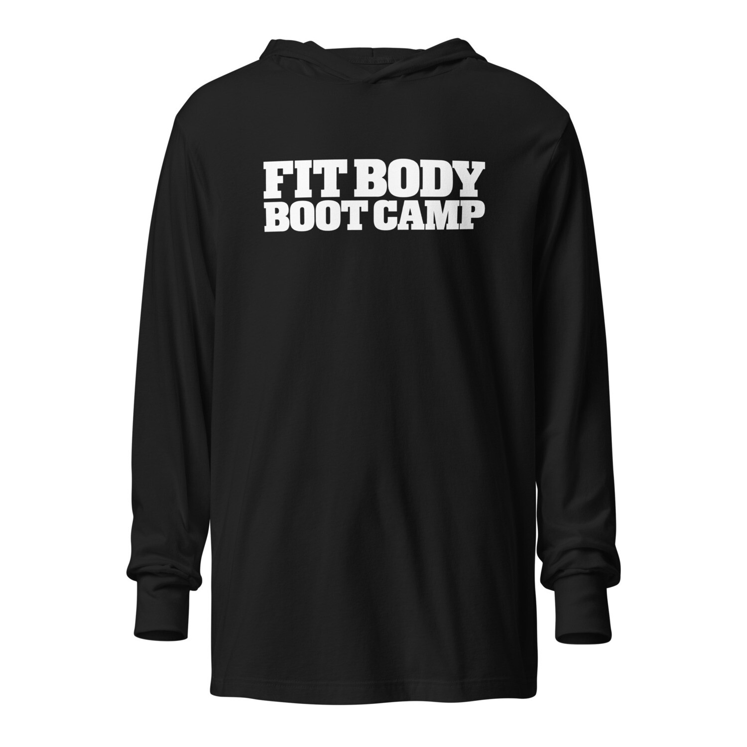 Unisex Hooded Long Sleeve Tee