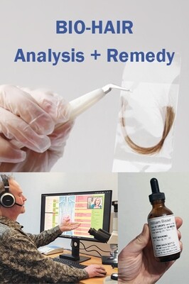 Bio-Hair Scan + Remedy &amp;+ Functional Medicine Consultation(repeat visit only)