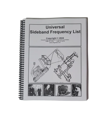 2024 Universal Sideband Frequency List
