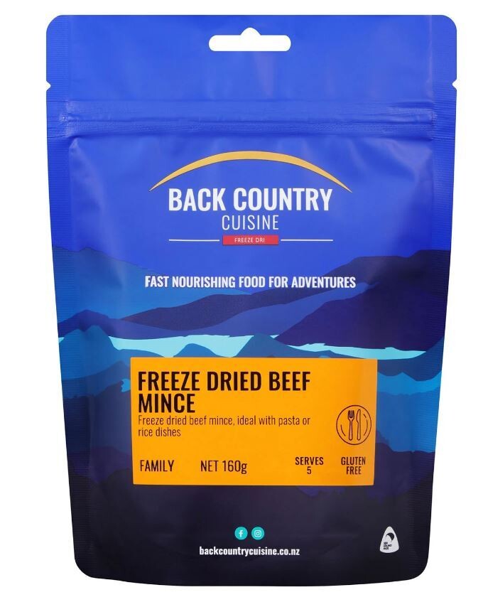 10* FREEZE DRIED BEEF MINCE(carnivore friendly)(@27ea)