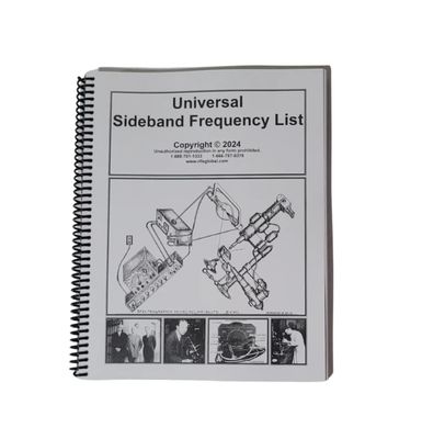 Universal Sideband Frequency List