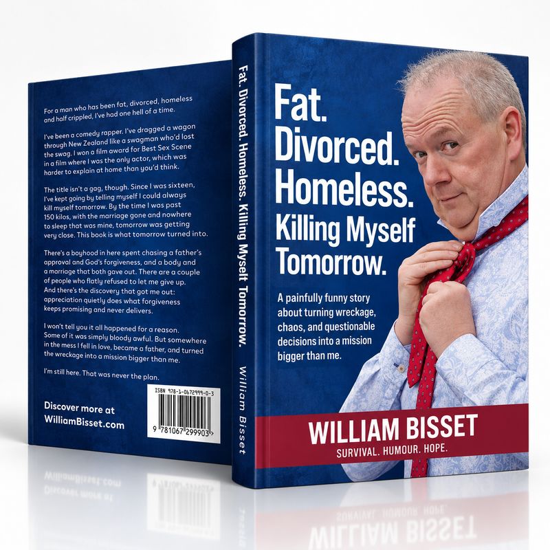 Fat. Divorced. Homeless. Killing Myself Tomorrow. | Signed Paperback