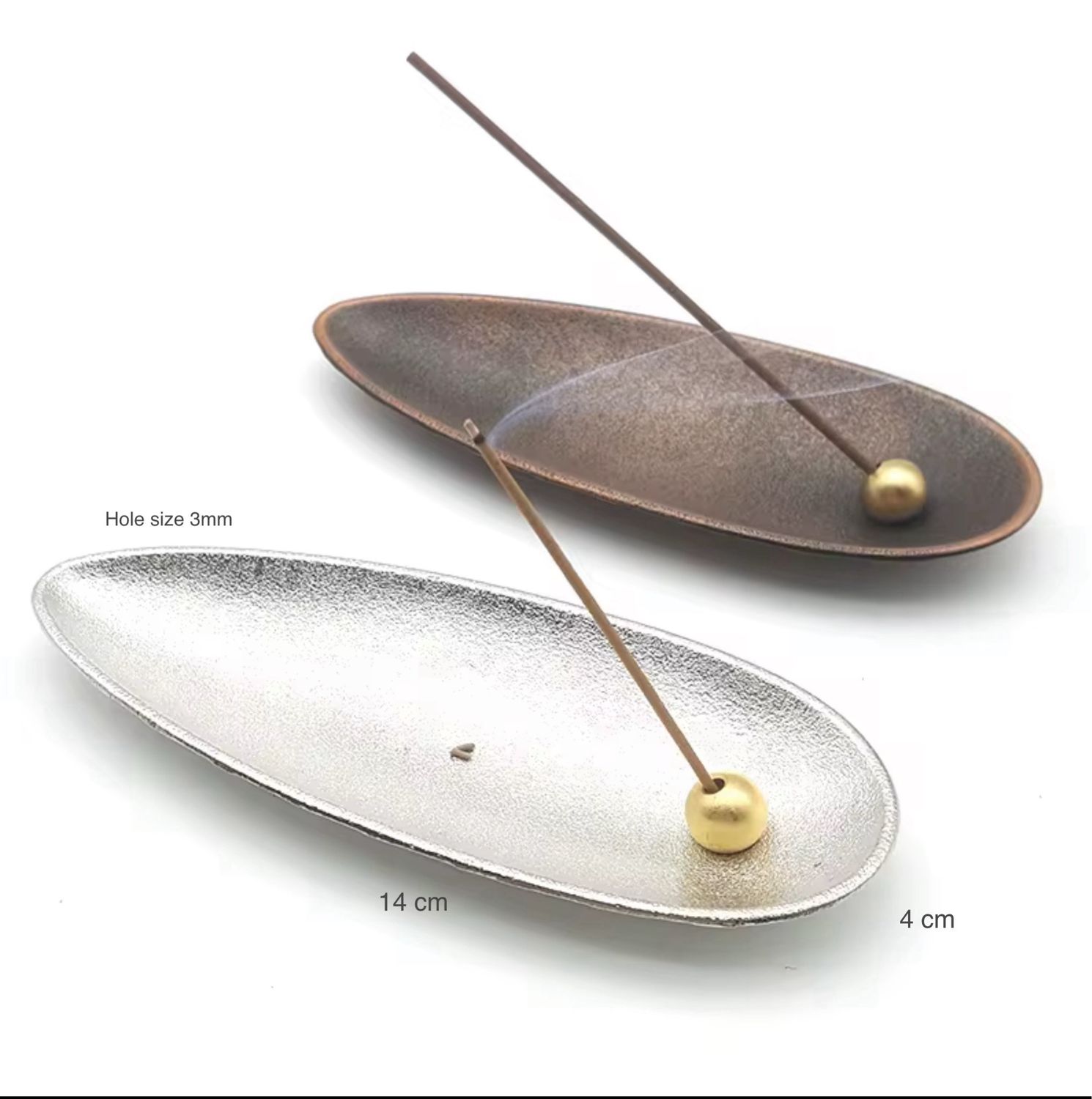 Lotus Petal Metal Incense Burner Portable Incense Holder Home Incense Stick