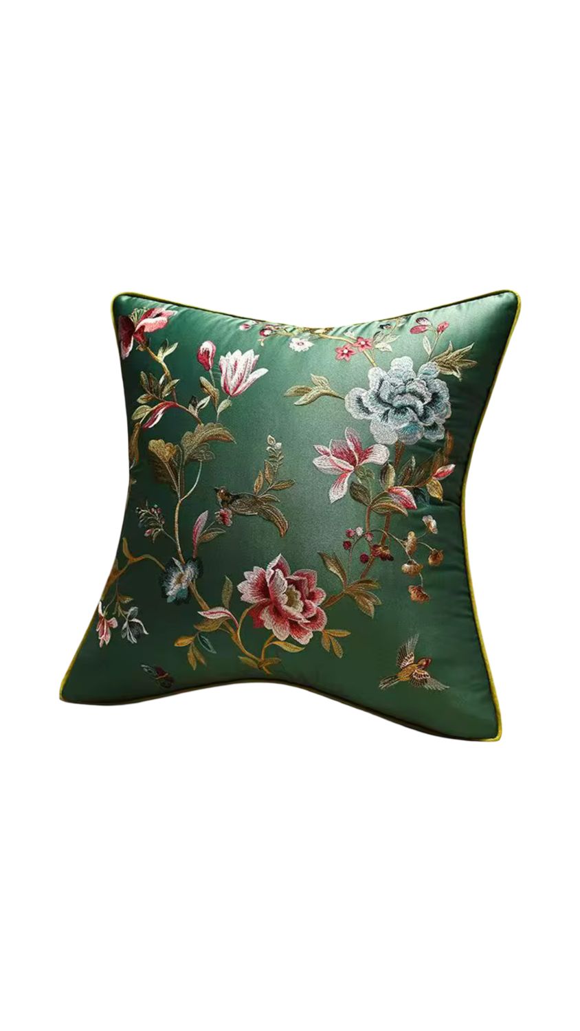 Knitted polyester modern cushion cover غطاء وسادة مطرز  مع سحاب مخفي