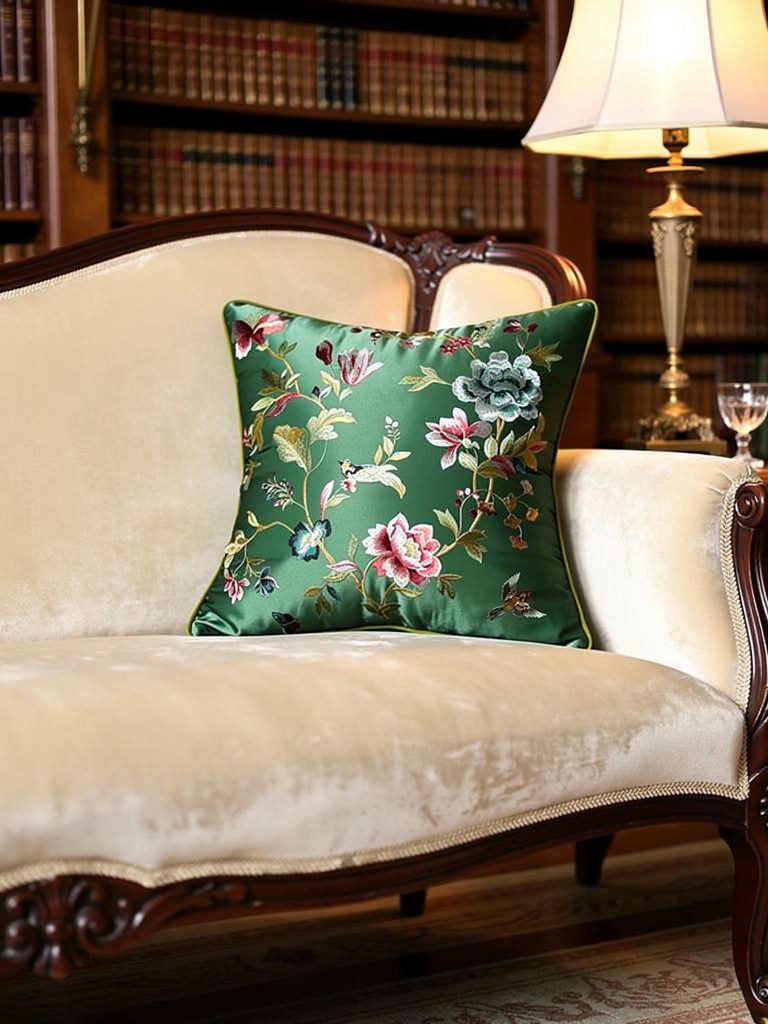 Knitted polyester modern cushion cover غطاء وسادة مطرز  مع سحاب مخفي