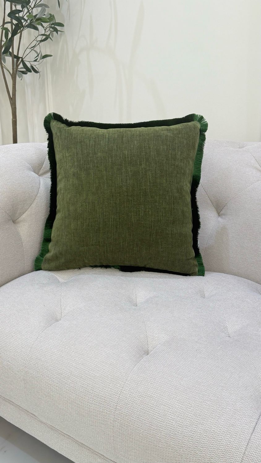 Cushion cover size 45 cm * 45 cm