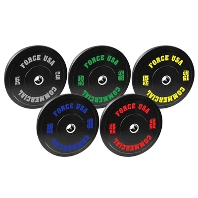 FORCE USA 320kg Bumper Plate Package 2
