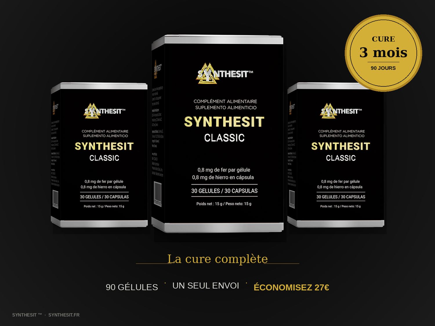 Pack Cure 3 mois Classic