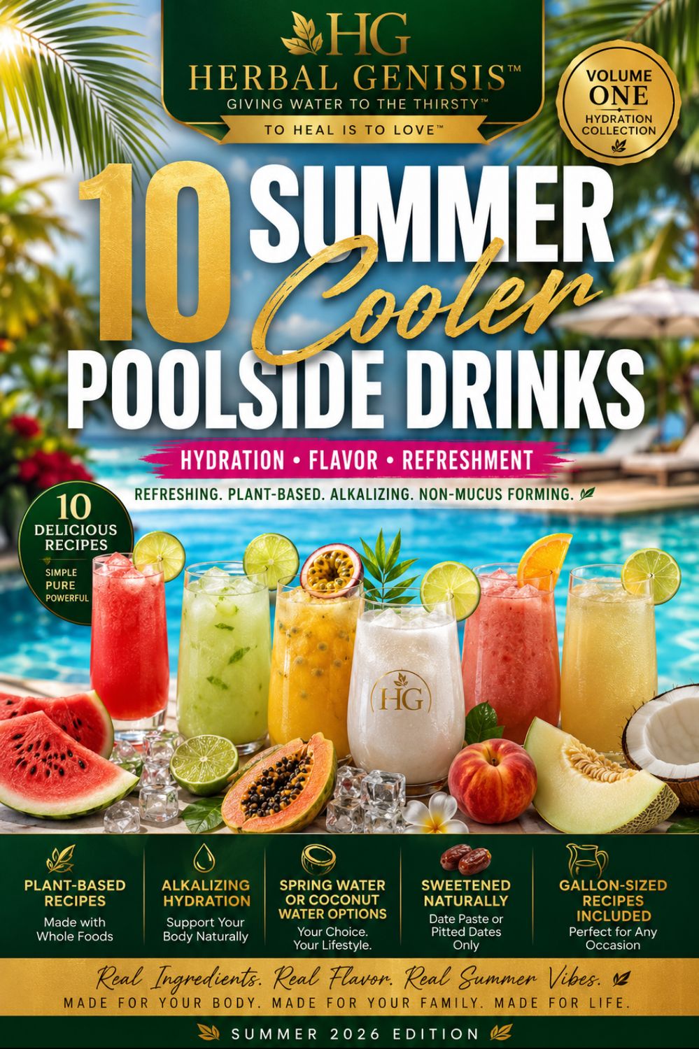 10 SUMMER COOLERS™ One Unforgettable Summer