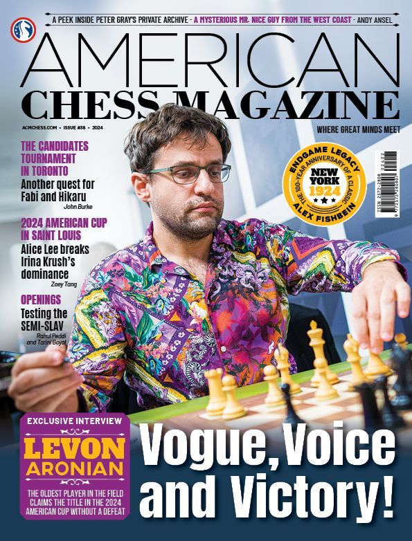 AMERICAN CHESS MAGAZINE #38 — LEVON ARONIAN