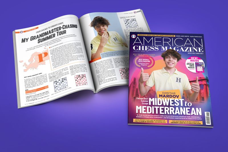 AMERICAN CHESS MAGAZINE #40 - ​MIDWEST TO MEDITERRANEAN