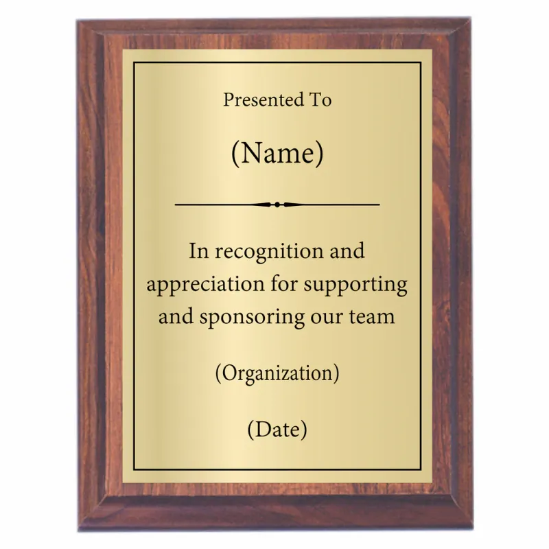 Plaques