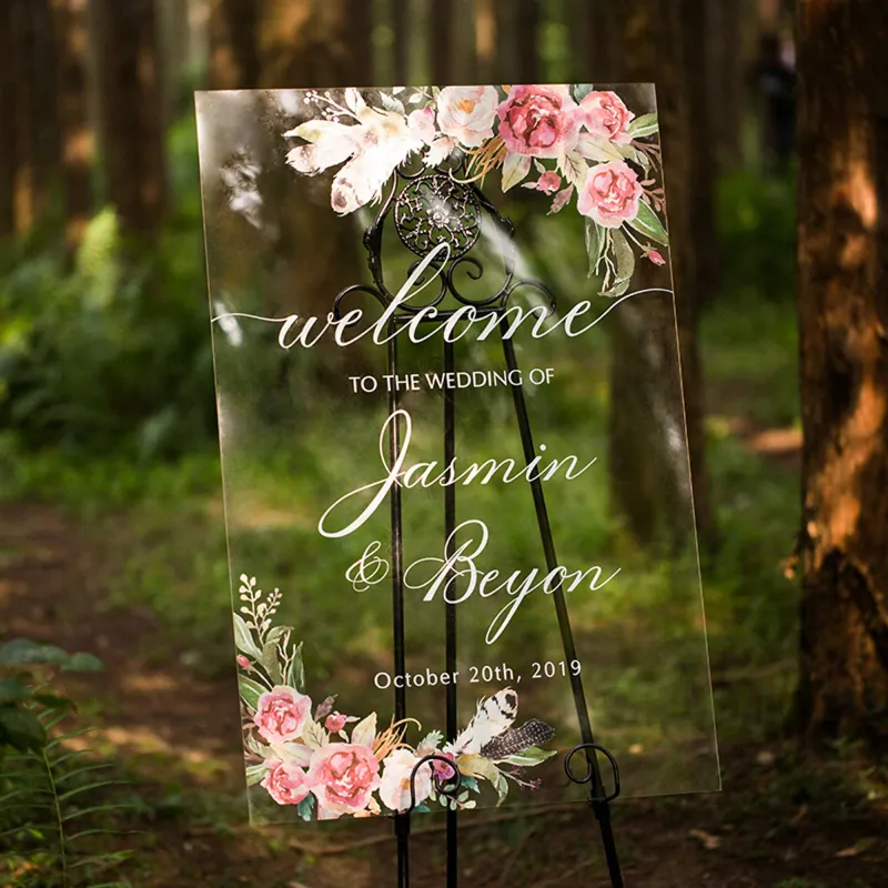 Acrylic Welcome Signs