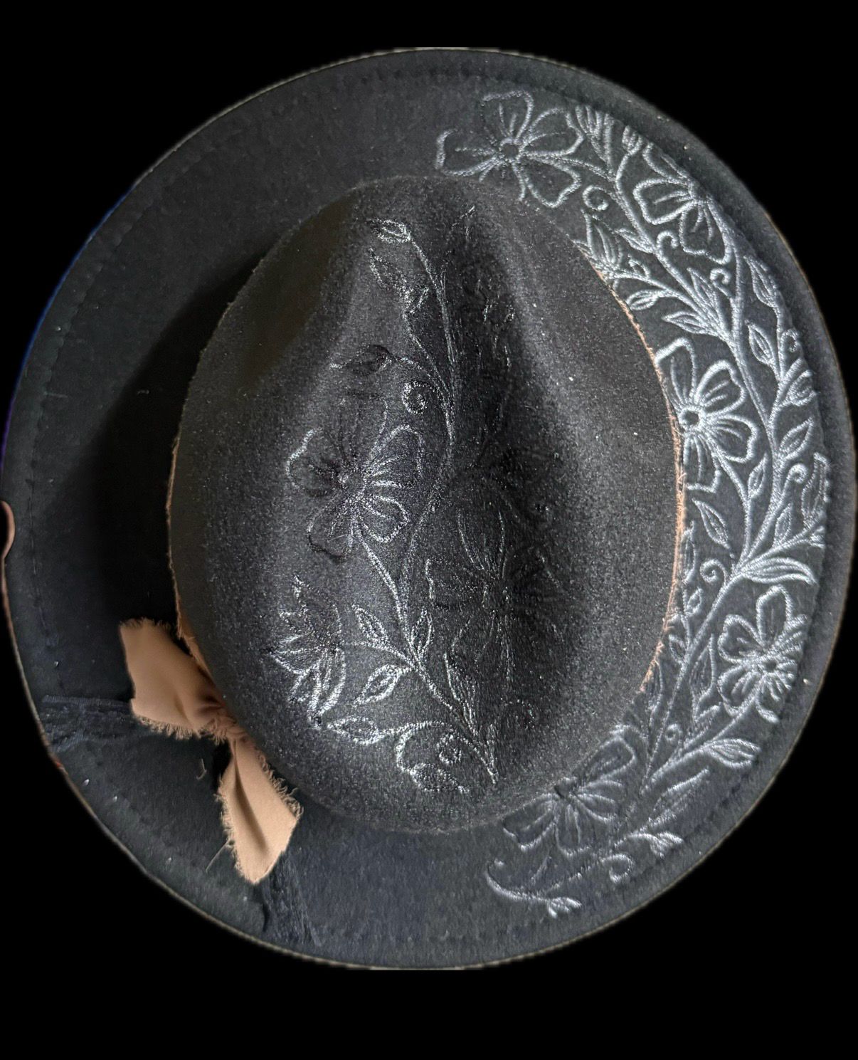 Burned Small Brim Hat