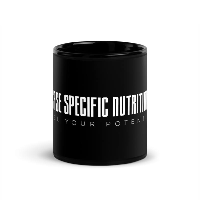 11oz Black Coffee Mug