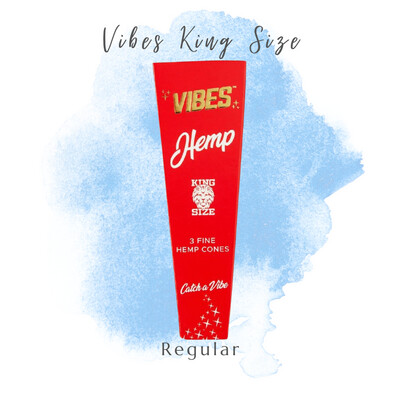 Vibes king size cones 3pk