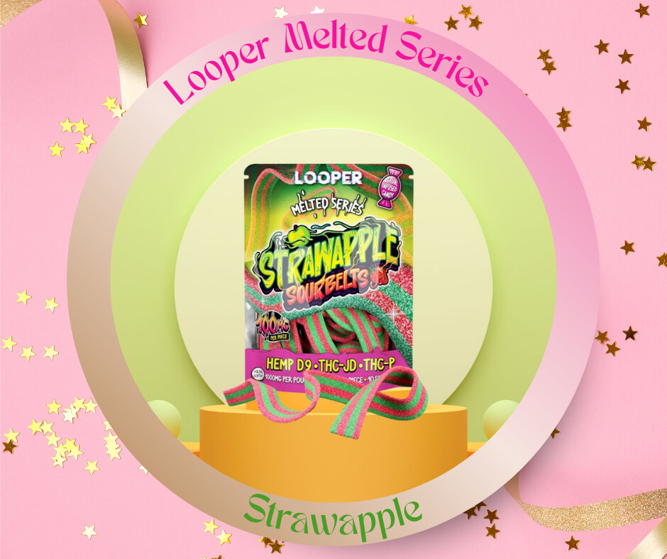 looper edibles, Flavor: Strawapple