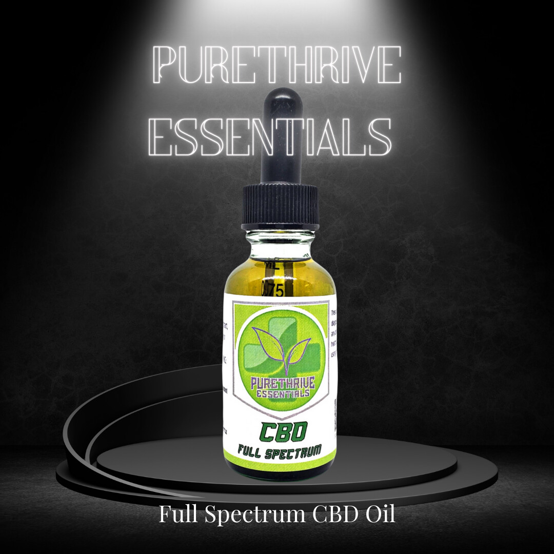 PureThrive Essentials Full Spectrum CBD Oil, Unit: 500mg