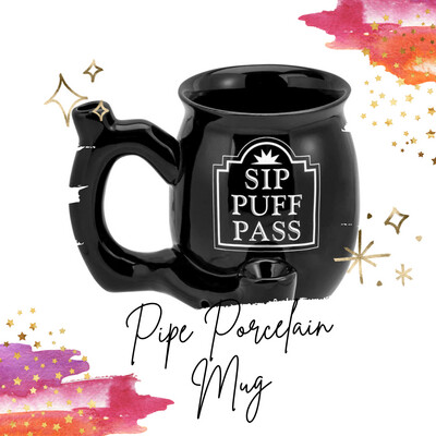 Pipe Porcelain Mug