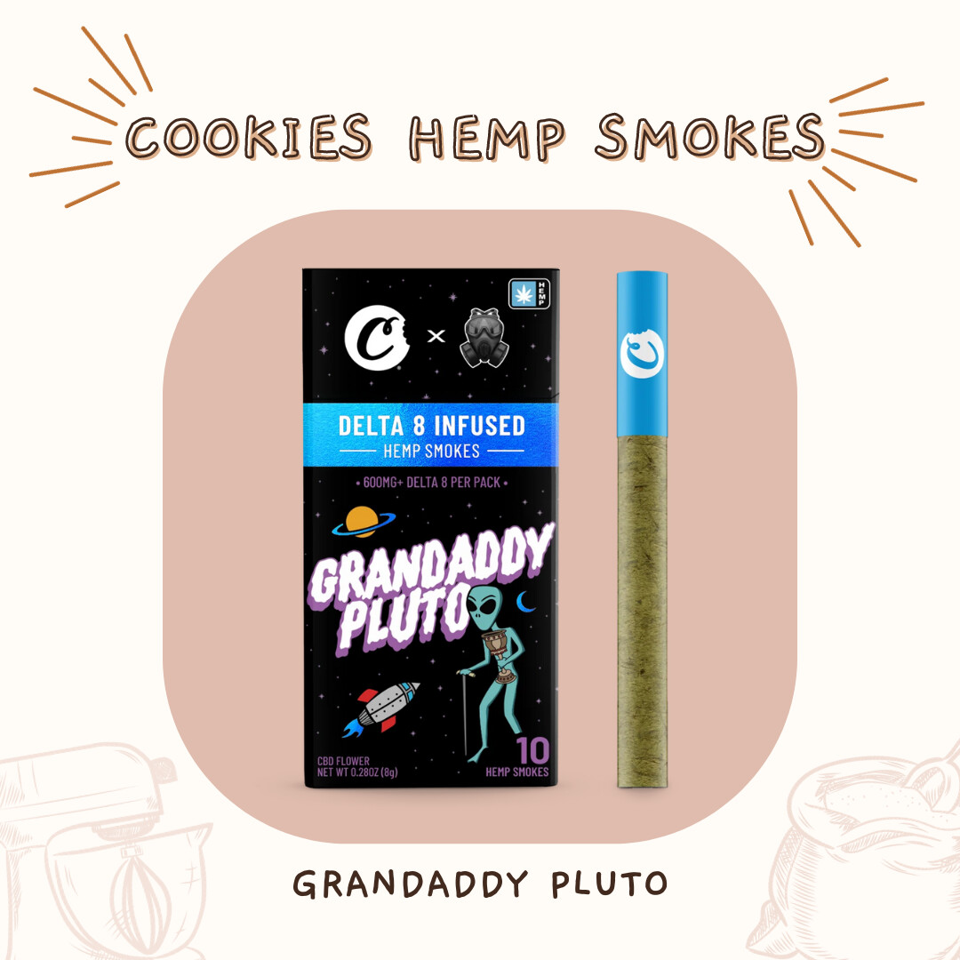 Cookies Hemp Smokes, Flavor: Grandaddy Pluto