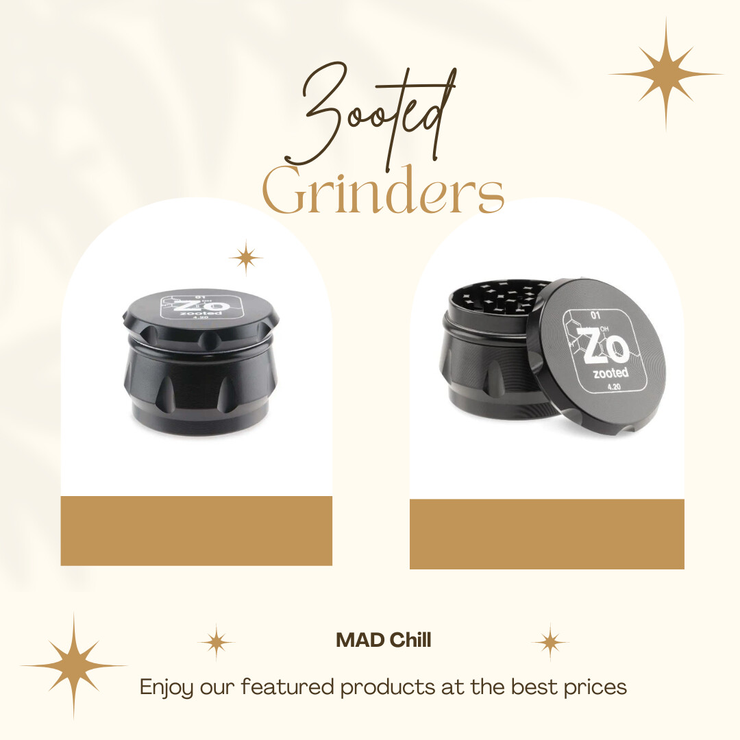 Zooted Grinder, Colour: Black