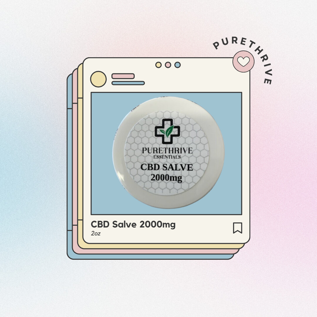 Purethrive Salve 2000mg