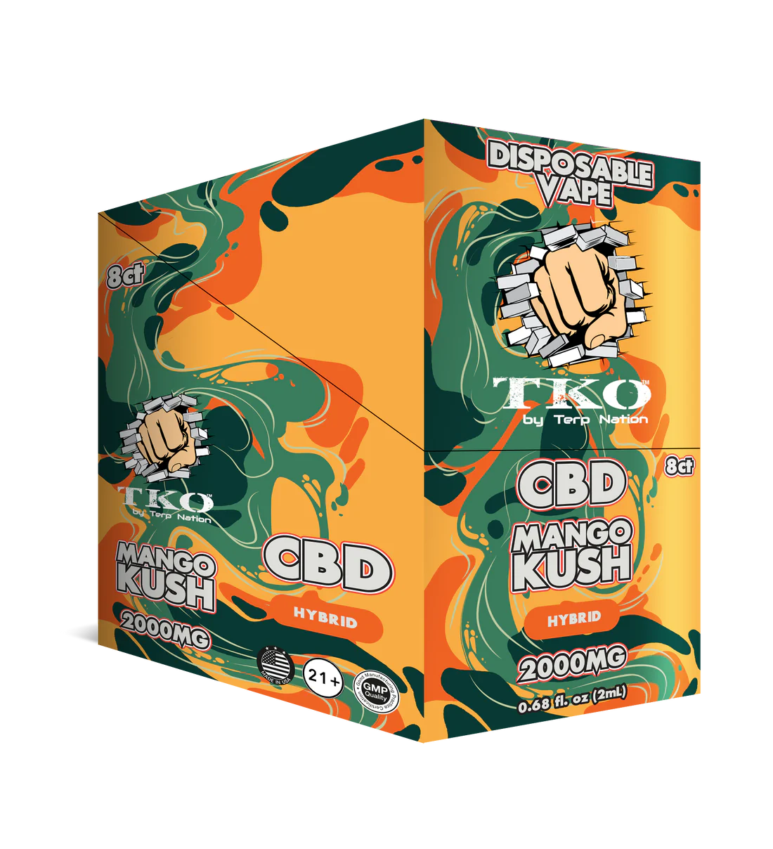 elf bar vape uk TKO Delta-8 900mg Disposables - 10 ct. Display