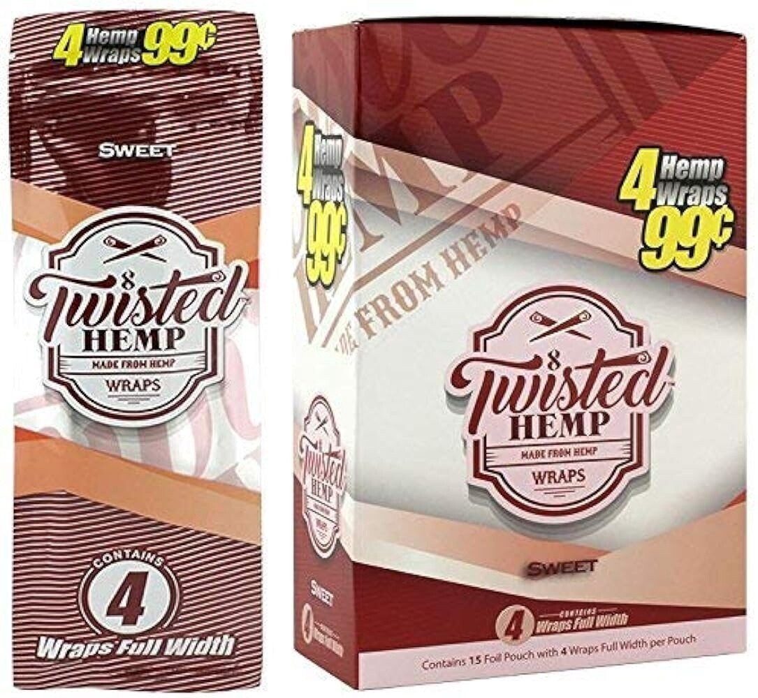 Twisted Hemp Wraps, Type: Plain Jane