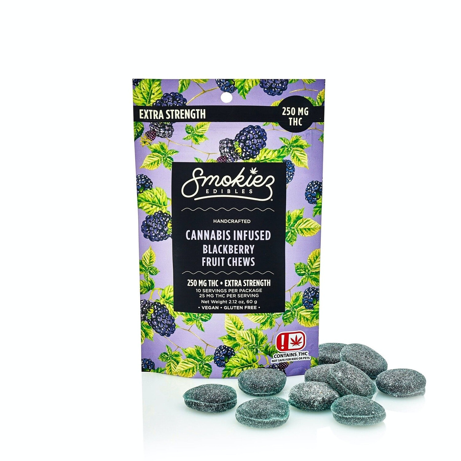 Smokiez CBD Gummiez, Flavor: Blackberry