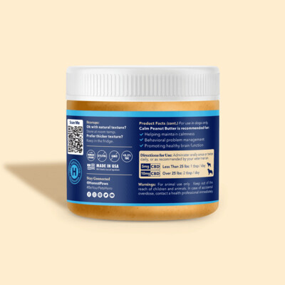 Honest Paws Calm Peanut Butter