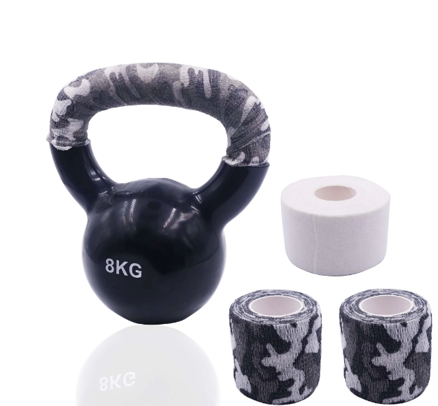 Kettlebell Tape Non-slip Sweat Absorption Sports Bandage Protect Hand for Kettlebell Pull ups Bar Fitness Gym Equipment Tape