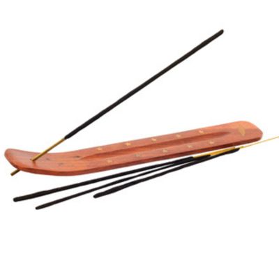 Porta incenso in legno