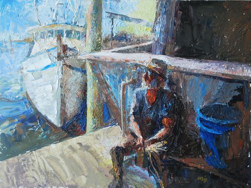 Old man by the Sea
