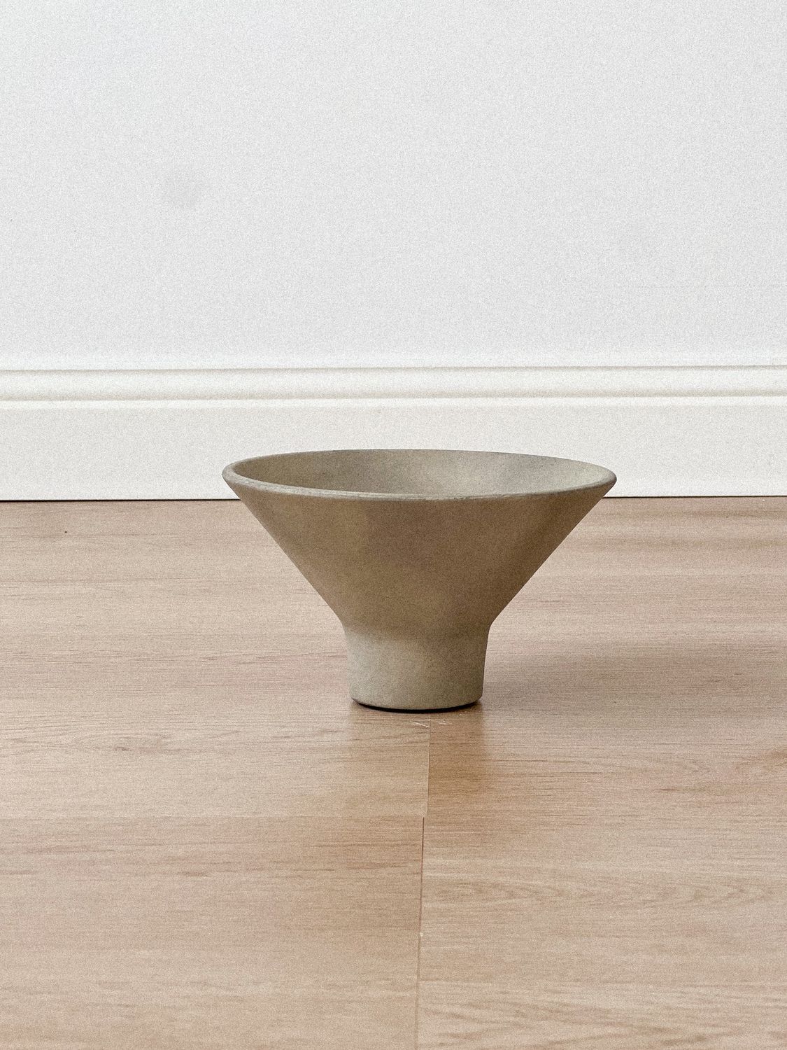 gray small decorative bowl