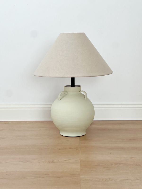 White Ceramic Table Lamp