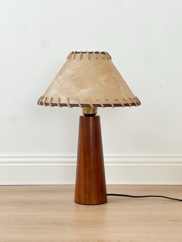 Wooden Table Lamp