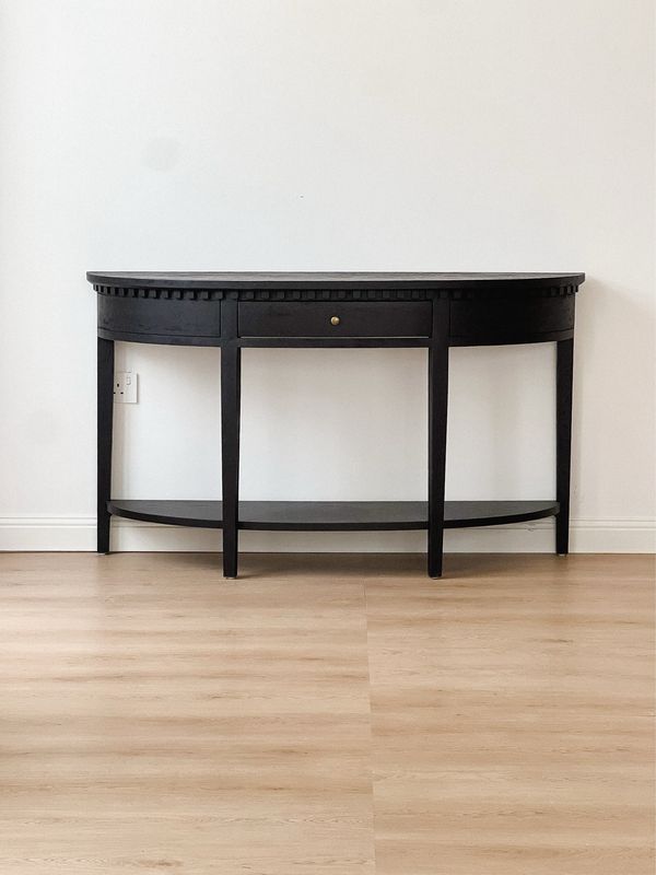Round Console Table