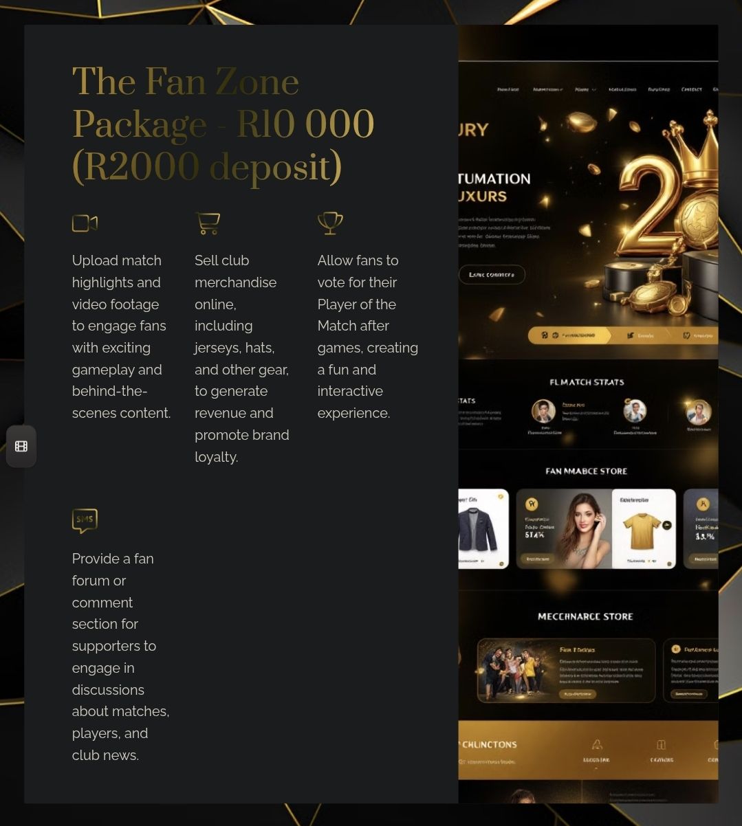 The Fan Zone package