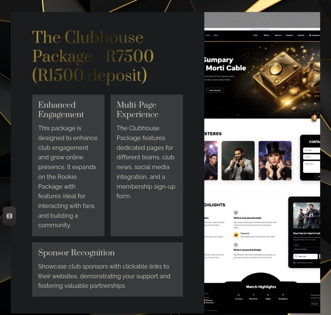 The Club House Package